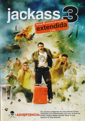 Jackass 3 Tres Extendida Pelicula Dvd