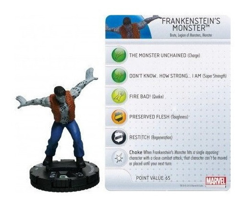 Frankenstein's Monster #010 Amazing Spider-man Heroclix