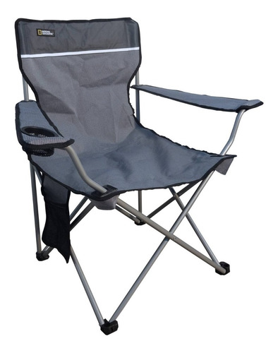 Silla National Geographic Plegable Denver Gris Cng922 