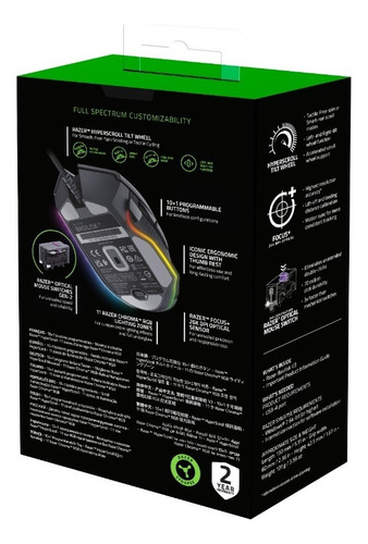 Mouse Razer Basilisk V3 26k Dpi Switch Optico