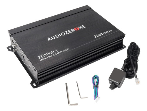 Amplificador Audiozerone, Monobloque, Clase D, 1-4 Ohm,2000w