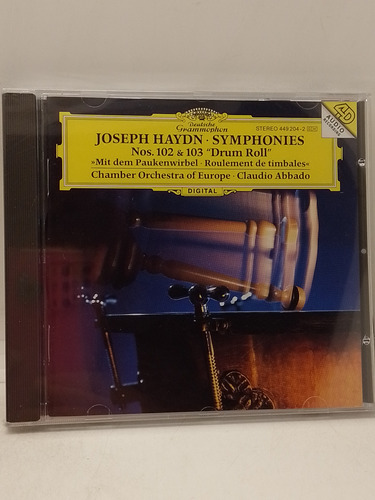 Joseph Haydn Symphonies 102 Y 103 Cd Nuevo 
