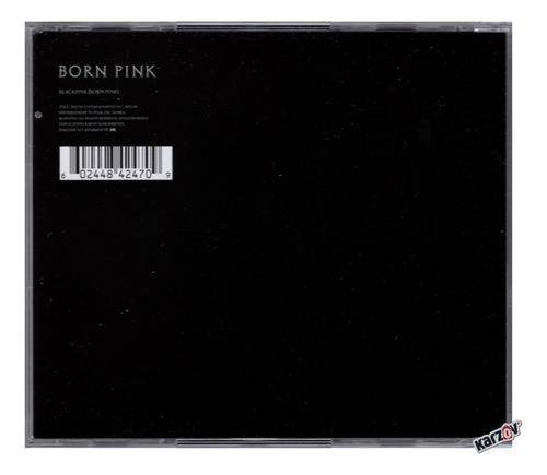 Blackpink Born Pink / Disco Cd