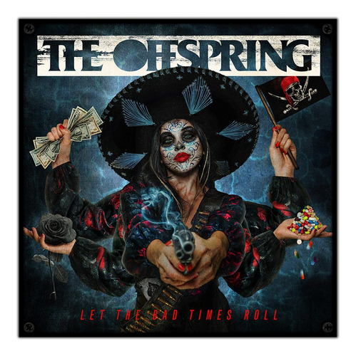 #401 - Cuadro Vintage 30 X 30 - The Offspring Rock Música 