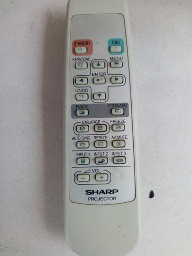 Control Remoto Para Proyector Video Beam Marca Sharp