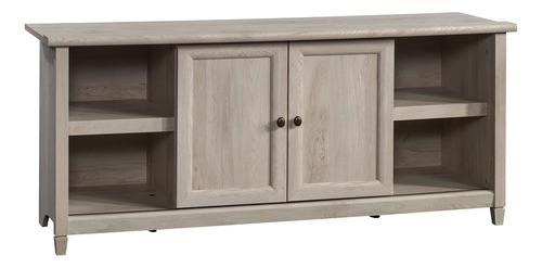 Sauder Edge Water Tv Credenza Con Estantes Y Puertas Corredi