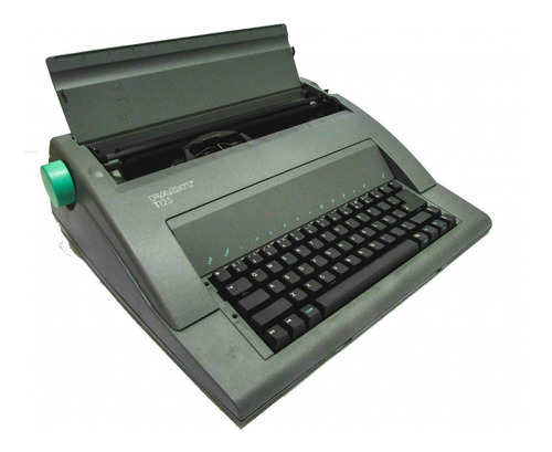 Máquina De Escrever Eletrônica Facit T125 110v Portátil Nova