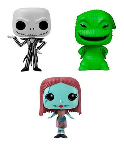 Pocket Pop El Extraño Mundo De Jack 3-pack Original Funko (Usado)