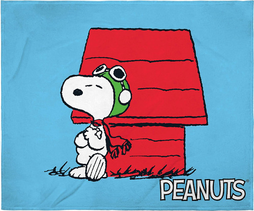 Intimo Peanuts Snoopy, El As Volador, Apoyado En Una Caseta 