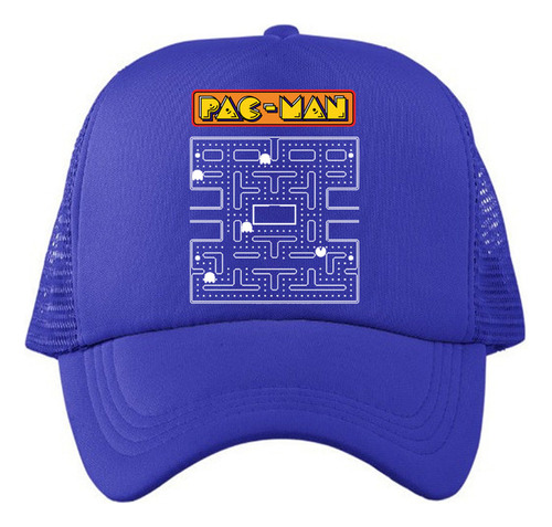 Gorra Trucker Pac Juegos Arcade Retro Man Q1