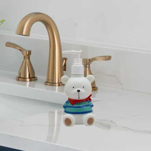 Lindo Dispensador De Jabón De Manos Con Forma De Animal Oso