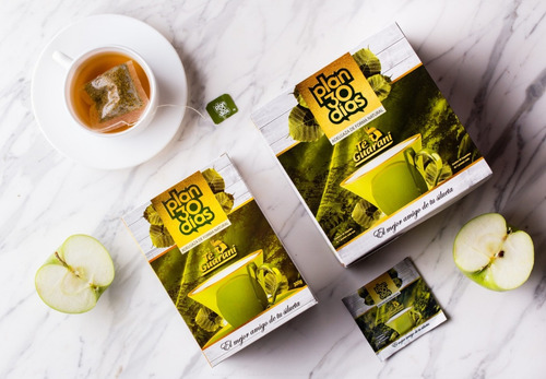 Té Guaraní Plan 30 Días En Saquitos Natural X3 Cajas 180