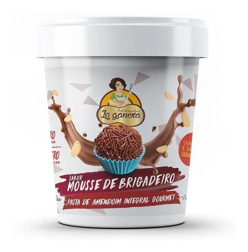 Pasta De Amendoim Mousse De Brigadeiro 450g - La Ganexa