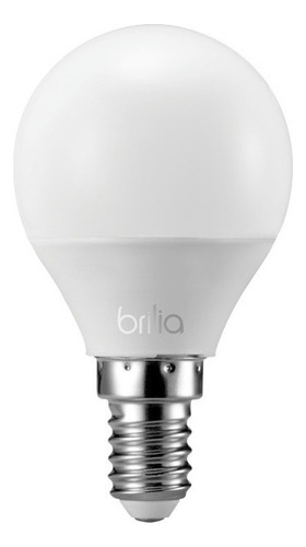 436011 - Lâmpada Mini Globo E14 - 2700k - Brilia 127V/220V