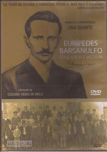 Euripedes Barsanulfo Educador E Medium Dvd