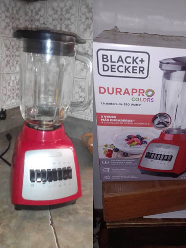 Licuadora Blackanddecker 10 Velocidades Jarra De Vidrio 