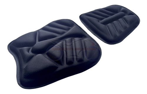 Imagen 1 de 10 de Cojines Para Viaje Moto Talla S Memory Foam Comfort Seat