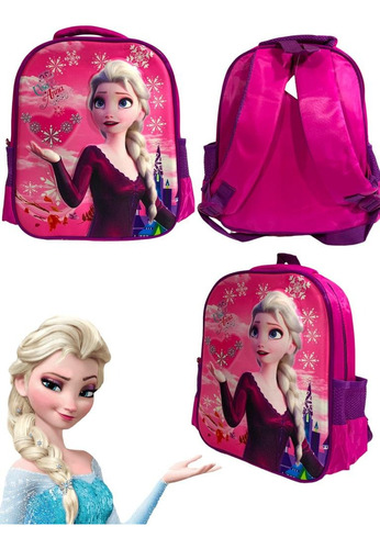 Mochila Preescolar Jardín Colonia Frozen Aventura Congelada 