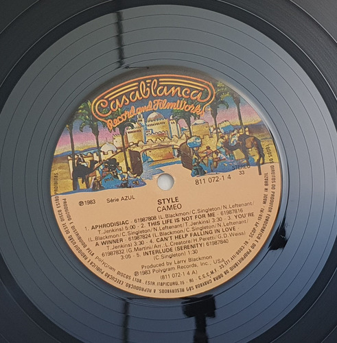 Lp Cameo Style 1983 (Usado)
