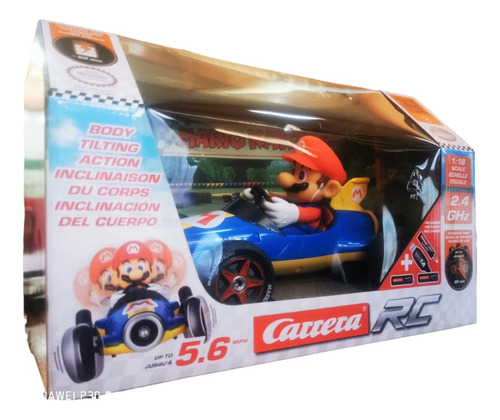 Mario Kart Carrera Rc Mach 8 Mario Y Luigi