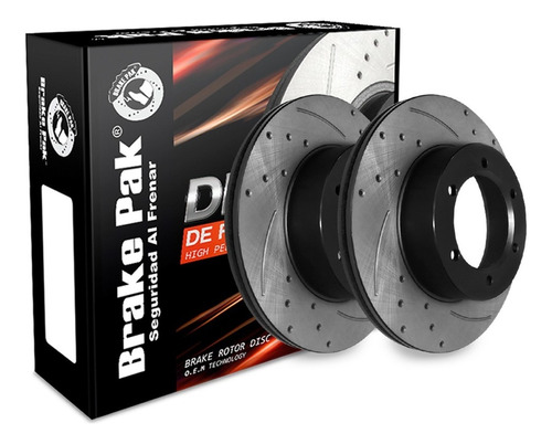 Discos De Freno Marca Brake Pak Para Toyota Hilux 4x4