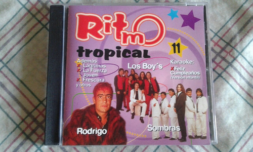 Ritmo Tropical 11 - Cd Rodrigo Sombras Daniel Lezica Cumbia