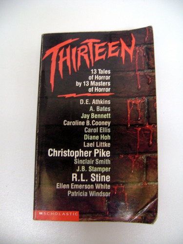 Thirteen 13 Tales Of Horror Ingles Pike Stine Bates Ok Boedo