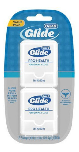 Crest Glide Original Floss 2*54.6 Yardas (1 Paquete)