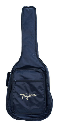 Bag Para Violão Clássico Tagima Tcp 02 - Bk, Nylon, 7mm
