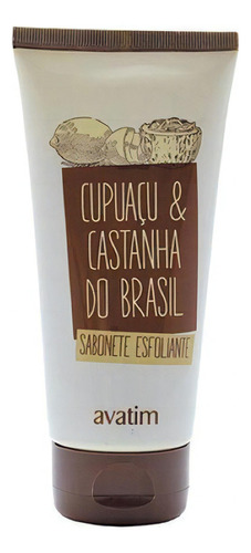 Sabonete Liquido Esfoliante Cupuaçu & Castanha Do Brasil 180