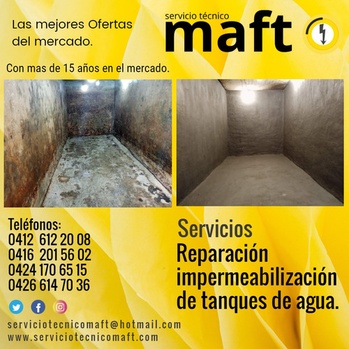 Imagen 3 de 10 de Reparacion Impermeabilizacion Mantenimiento Tanques De Agua