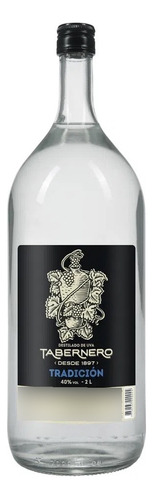 6x Pisco Peruano Tabernero Quebranta 2 L - Destilado De Uva