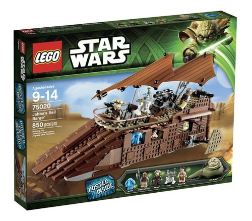 Lego Star Wars 75020 Barcaza De Jabba Sail Barge