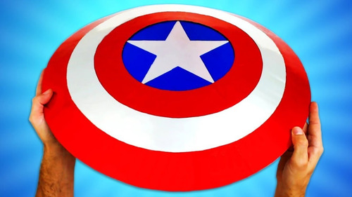 Escudo Capitan America 45cm. Muy Grande Envio Gratis