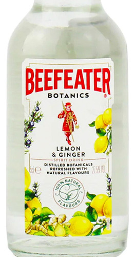 Pack De 6 Ginebra Beefeater Lemon & Ginger 50 Ml