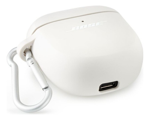 Funda Case Silicona Audífonos Bose Ultra Earbuds Blanco
