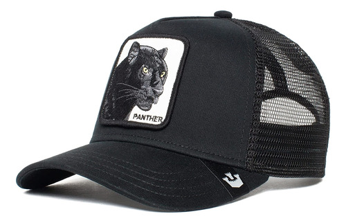 Gorra De Malla Ajustable Para Hombres Y Mujeres Color Negro