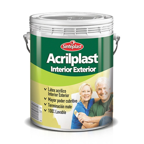 Acrilplast | Latex Exterior/interior | Blanco | 20lt