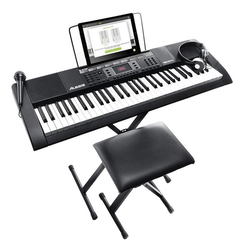 Imagen 2 de 3 de Teclado organeta Alesis Melody 61 MKII 61 teclas negro