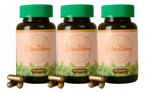 Tratamiento Stevidem 3 Frascos