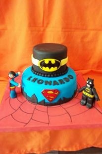 Tortas Decoradas Batman Y Superman