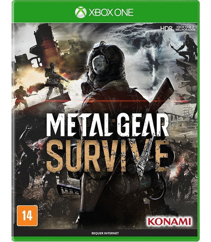 Metal Gear Survive Xbox One Mídia Física Novo Lacrado