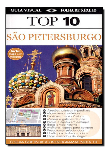 Sao Petersburgo - Top 10, De Marc Bennetts. Editora Publifolha Em Português