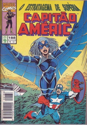 Capitão América 188 Marvel Editora Abril Formatinho