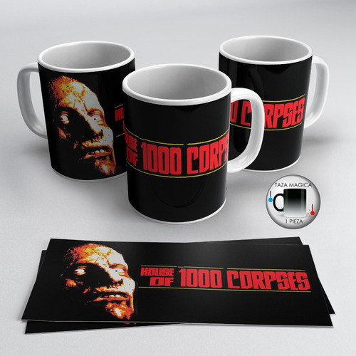 Taza Mágica 11 Oz /house Of 1000 Corpses , M02 (1 Pz)