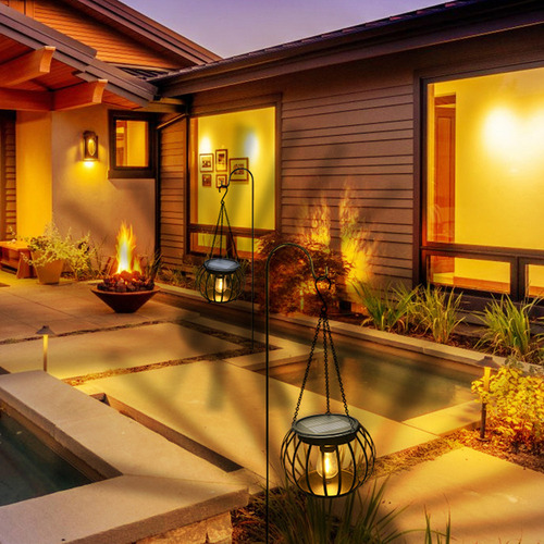 Nuevo Farol Led Solar Con Forma De Calabaza, Lámpara