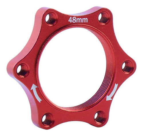 2 Bujes Roscados Adaptador De Rotor De De Con Rojo 48mm