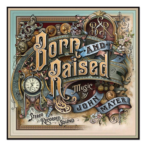 John Mayer Born And Raised Cd Nuevo Original