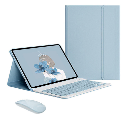 Kit Funda+teclado+mouse Para Xiaomi Pad 5 Pro 12.4 Inch 2022