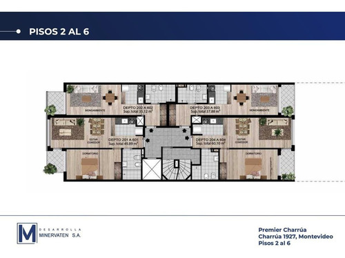 Imagen 13 de 16 de Apartamento 1 Dormitorio Al Frente